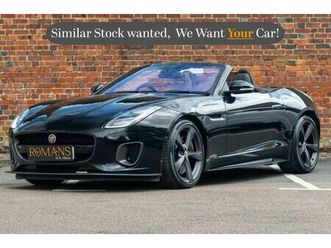 2017 17 jaguar f-type 3.0 v6 400 sport convertible 2dr petrol auto euro 6 (s/s) (400 ps)