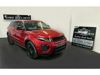 land rover range rover evoque 2.0 td4 hse dynamic coupe 3dr diesel auto 4wd euro 6 (start/stop) (180 ps)