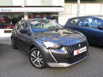 peugeot 208 1.2 puretech active pack 101cv cvm6 6.000km só 261€/mês*
