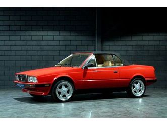 maserati biturbo spyder pure & unique nur 52.218 km