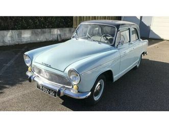 1962 simca aronde bleu manuel, 4 vitesses conduite à gauc...