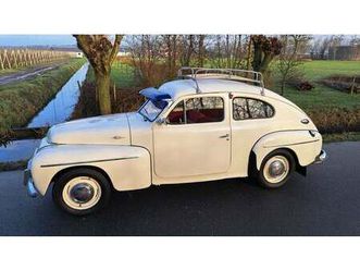 1957 volvo pv444 blanc manuel conduite à gauche in pays-b...