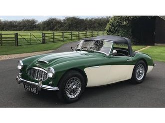 1958 austin-healey 100-6 vert manuel, 4 vitesses conduite...