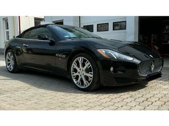 2013 maserati grancabrio sport