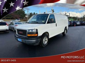 used 2017 gmc savana 2500 work van