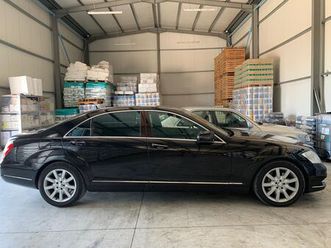 mercedes benz s 500 lungo benzin gas 2009 optik