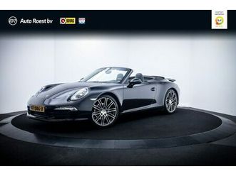 porsche 911 cabrio - 3.4 pdk carrera black edition orig. nl dealer oh sportchrono | bose | pasm | stoelverw. |