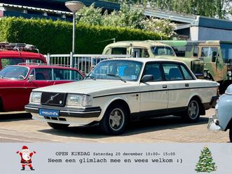volvo 240 - 2.3 glt injectie, automaat, airco, zeer rijke historie