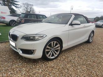 bmw cabriolet 220d 190 ch luxury a