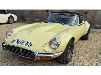 1975 one of a kind jaguar e type v12 roadster forward engineering a vendre