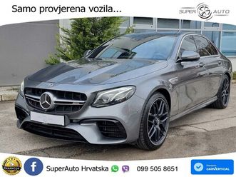 mercedes amg e 63 v8 4m+ aut. 571 ks, u pdv-u reg 09/26 acc+360+gr sjed+led