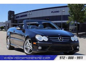 used 2007 mercedes-benz clk-class amg cabriolet