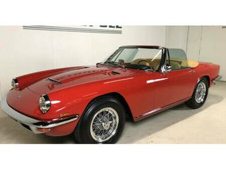 1968 | maserati mistral 3700 spyder
