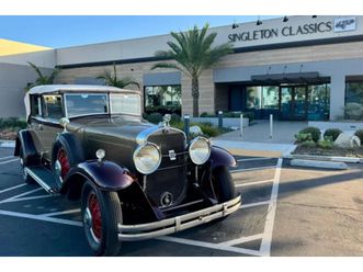 1930 cadillac 353 v-8 all-weather phaeton