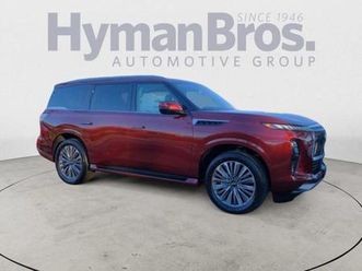 new 2025 infiniti qx80 sensory awd