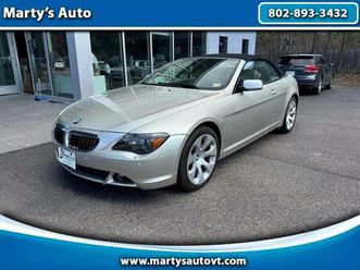 used 2007 bmw 650 650i 2d convertible