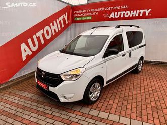 dacia dokker 1.3 tce ambiance+, čr, 1.maj