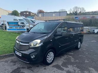 vauxhall vivaro 2700 1.6cdti biturbo 125ps sportive h1 van no vat
