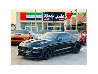 ford mustang gt | monthly aed 1500/- | 0% dp | super snake bodykit | custom rims | # 90137