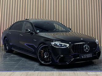 mercedes classe s 63e 4.0 v8 802 amg limousine e performance bva origine fr grosse config etat neuf tva recup 63