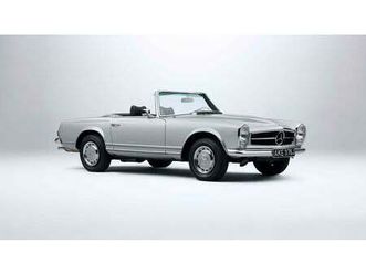1970 mercedes sl class argent manuel, 4 vitesses conduite...