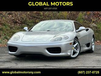 used 2000 ferrari 360 modena base 2dr coupe w/ child restraint anchorage system