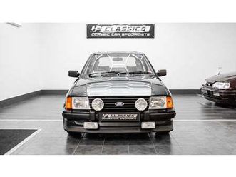 1983 mk3 ford escort rs1600i 30769mls black a vendre