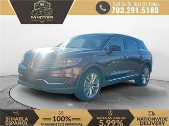 used 2018 lincoln mkx reserve