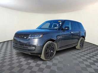 new 2025 land rover range rover p550e se