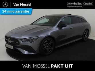 mercedes-benz cla-klasse shooting brake - 180 star edition amg line / stoelverwarming / achteruitrijcamera / panorama-schuifdak / sf