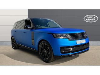 land rover range rover 4.4 p615 v8 sv lwb 4dr auto