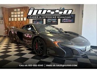 used 2015 mclaren 650s convertible