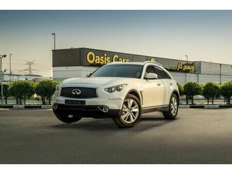 infiniti qx70 luxury 2019 gcc 3.7l v6 full service history