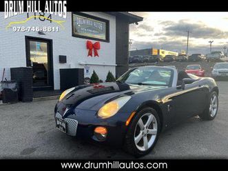 used 2006 pontiac solstice roadster