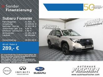 subaru forester 2.0ie exclusive ahk glasdach navi led
