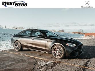 new 2025 mercedes-benz amg c 63 s e performance