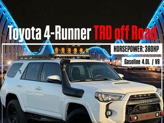 toyota 4-runner 2022 me porosi