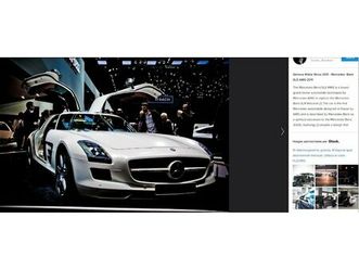 sls 63 amg blanc nacré mat *official car show