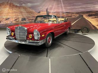 mercedes 280 se cabriolet automatic