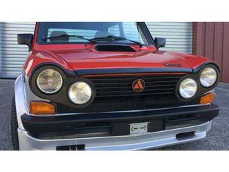 1983 abarth autobianchi a112 multicolore manuel, 5 vitess...