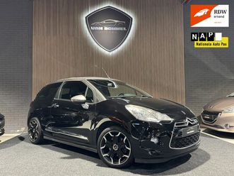citroën ds3 cabrio - 1.6 thp sport chic climac.cruisec.navi.leer.pdc.lmv