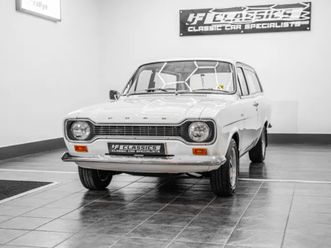 1974 ford escort mk1 estate 'irmine white' under 18000-miles from new
