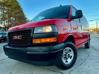 used 2018 gmc savana 2500 work van