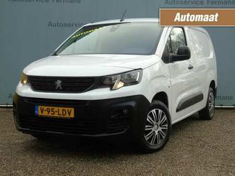 peugeot partner - 1.5 blue hdi automaat 131pk - 2lang / long - airco - trekhaak