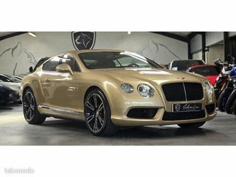 bentley continental 4.0 v8 biturbo 507 mulliner / coupe phase 2 / historique bentley