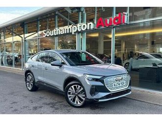 audi q4 e-tron 45 sport sportback 5dr electric auto 82kwh (286 ps)