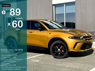 dodge hornet r/t phev 2024 r/t phev blacktop | ens.tech+track | *en stock*