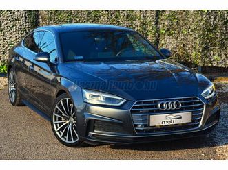 audi a5 sportback 3.0 tdi sport quattro s-tronic végig vezetett-friss szerviz. kamera. carplay. távtartó tempomat. led fényszóró