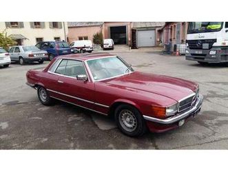 MERCEDES SLC 1980-mercedes-slc-series-rouge-fonce-automatique-4-vites