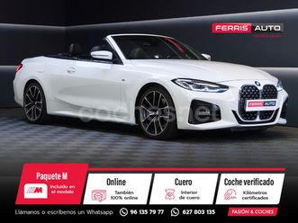 bmw serie 4 430i auto. cabrio